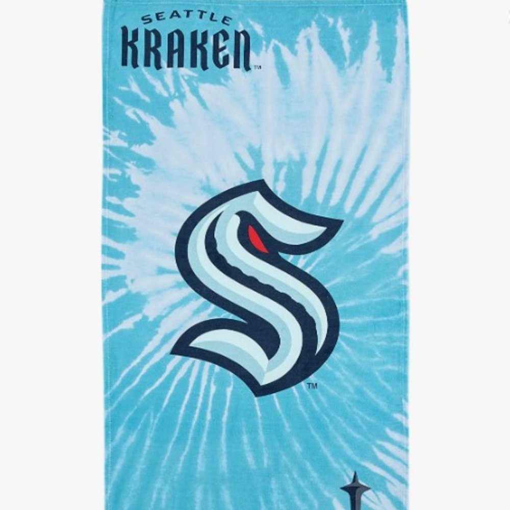 Seattle Kraken Beach Towel - Official NHL Licensed  (30" x 60")